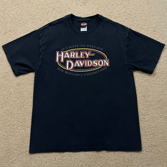 Vintage Harley Davidson Mens San Francisco Graphic T Shirt Size Large - Picture 3 of 5